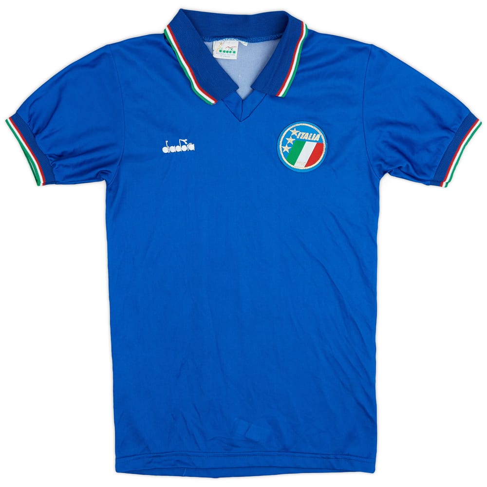 1986-91 Italy Home Shirt - 9/10 - (L.Boys)