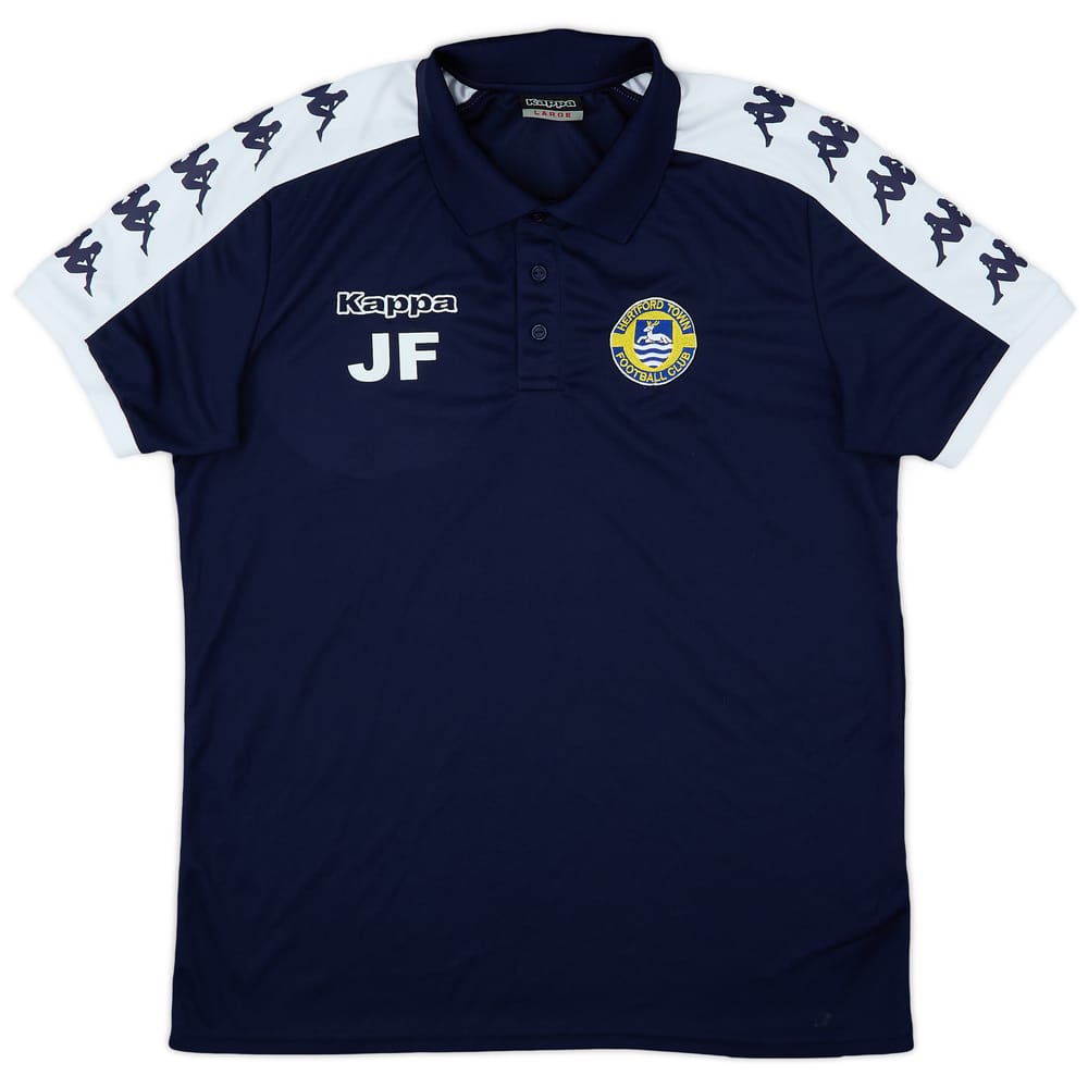 2016-17 Hertford Town Staff Issue Kappa Polo Shirt JF - 7/10 - (L)