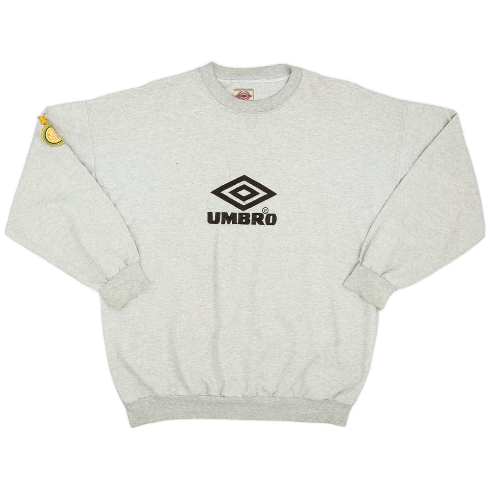 1997-98 Inter Milan Umbro Sweat Top - 7/10 - (XXL)