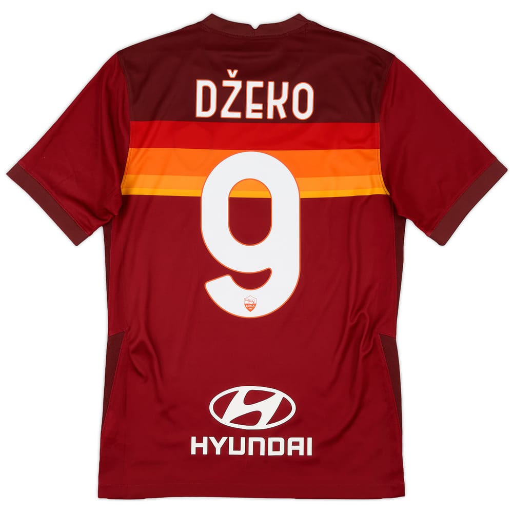2020-21 Roma Home Shirt Dzeko #9 - 8/10 - (S)