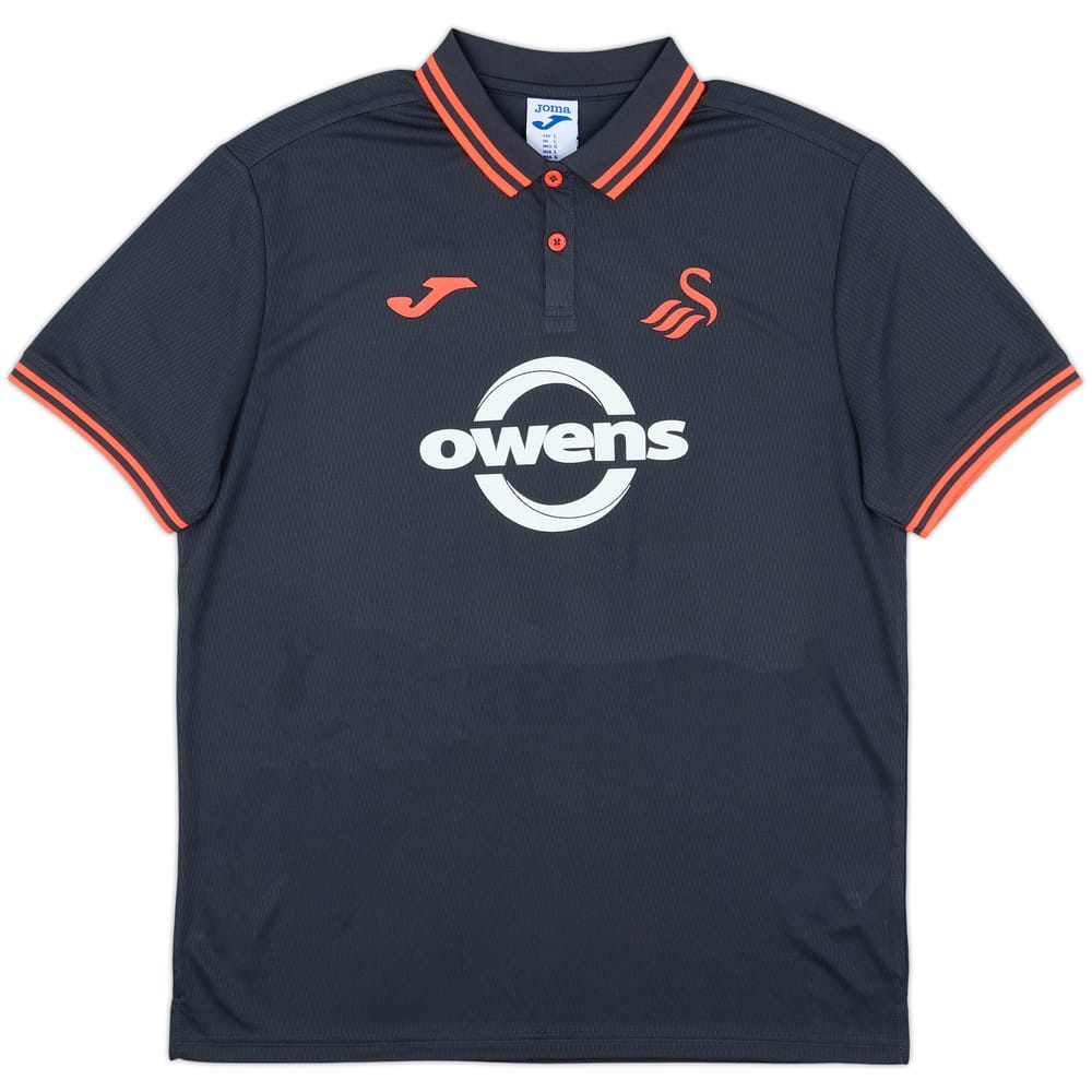 2023-24 Swansea City Joma Polo T-Shirt (M)