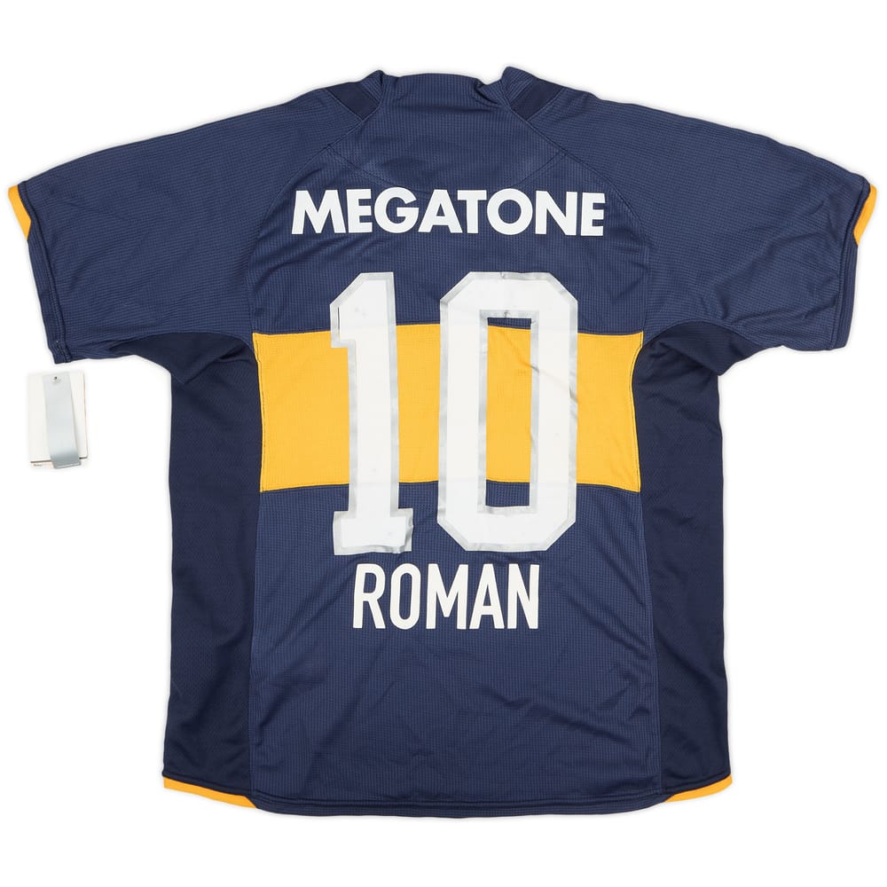 2007-08 Boca Juniors Home Shirt Roman #10 (S)