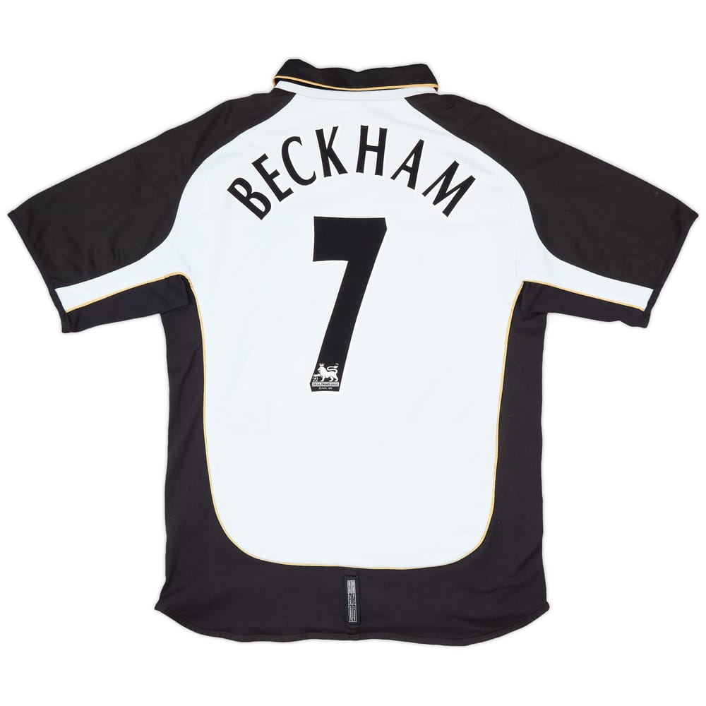 2001-02 Manchester United Centenary Away/Third Shirt Beckham #7 - 7/10 - (L)