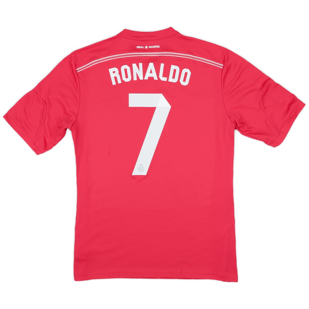 2014-15 Real Madrid Away Shirt Ronaldo #7 - 9/10 - (L)