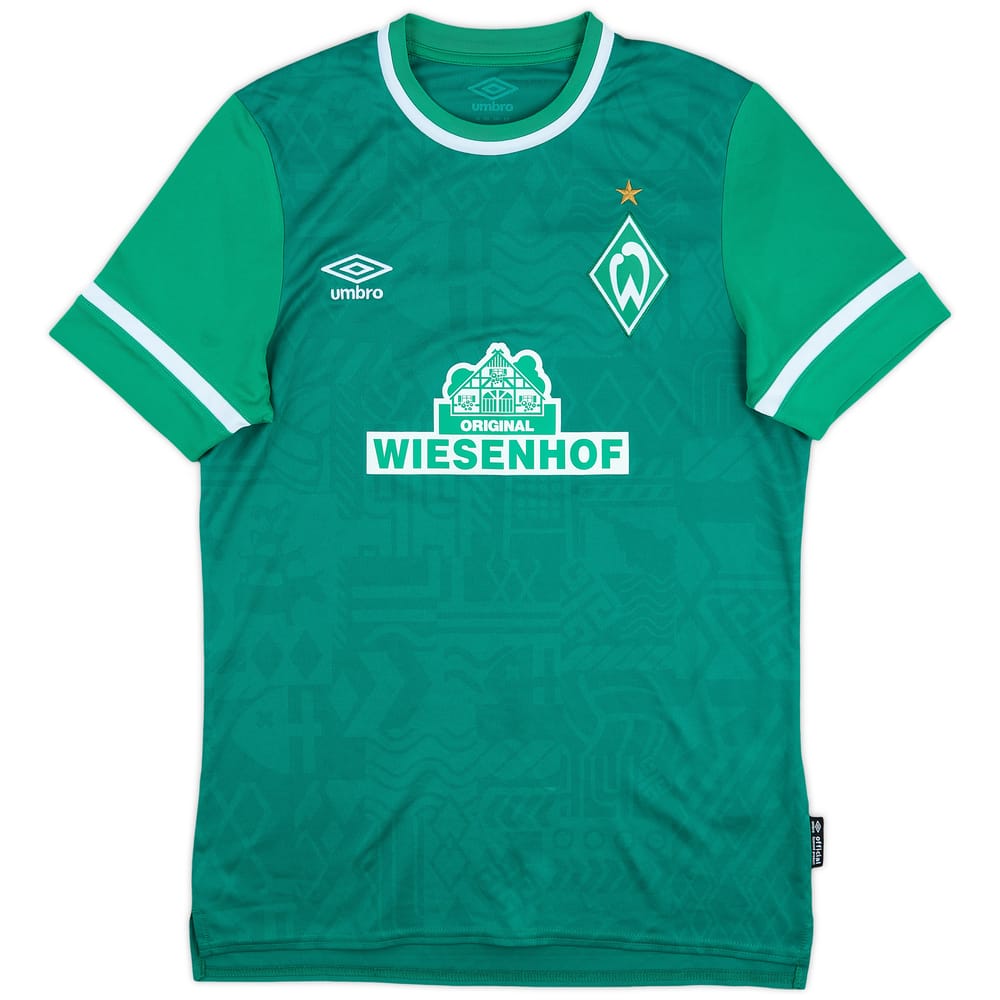2021-22 Werder Bremen Home Shirt - 8/10 - (S)