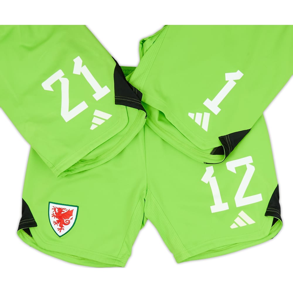 2023-24 Wales GK Home Shorts # - As New
