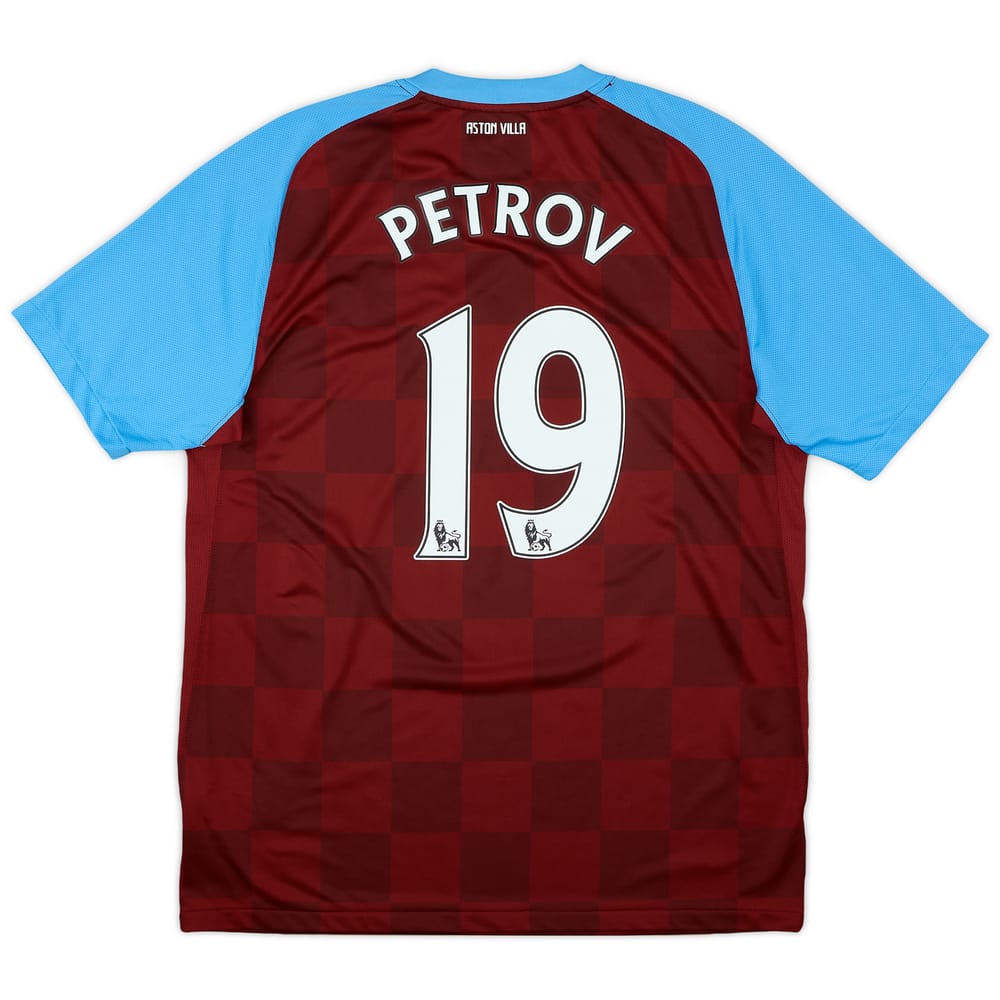 2011-12 Aston Villa Home Shirt Petrov #19 - 8/10 - (L)