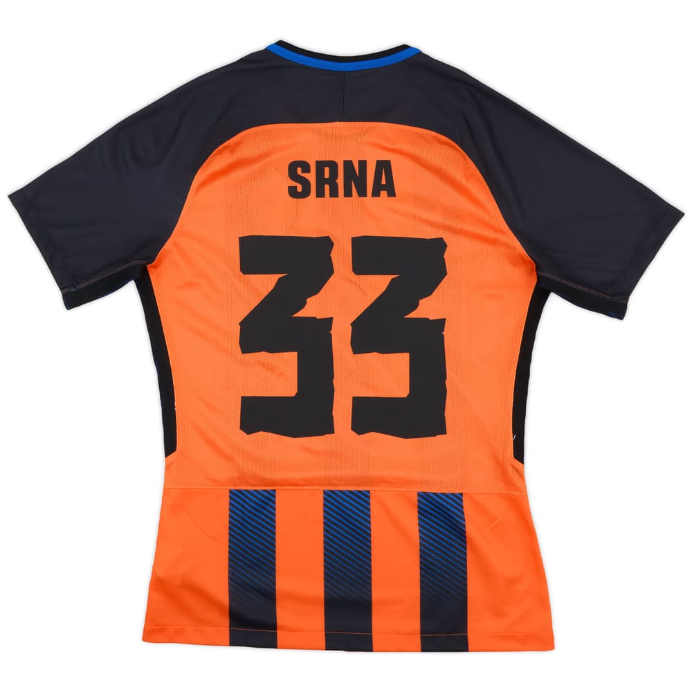 2017-18 Shakhtar Donetsk Authentic Home Shirt Srna #33 - 8/10 - (M)