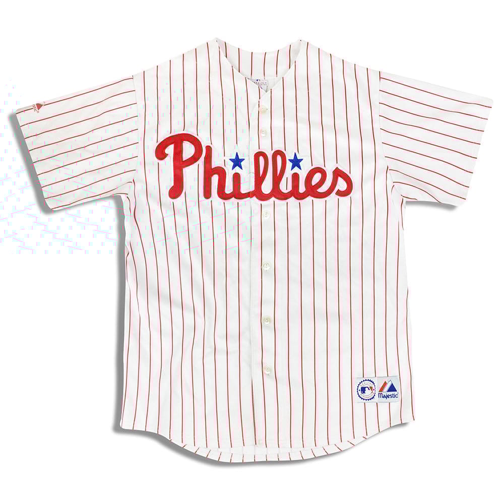 2000-09 Philadelphia Phillies Majestic Jersey (Home) L
