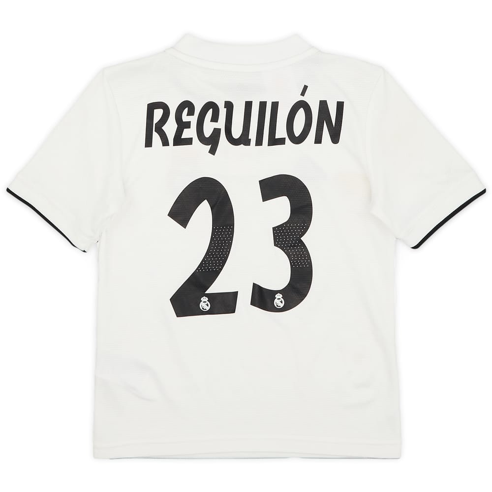 2018-19 Real Madrid Home Shirt Reguilon #23 - 6/10 - (7-8 Years)