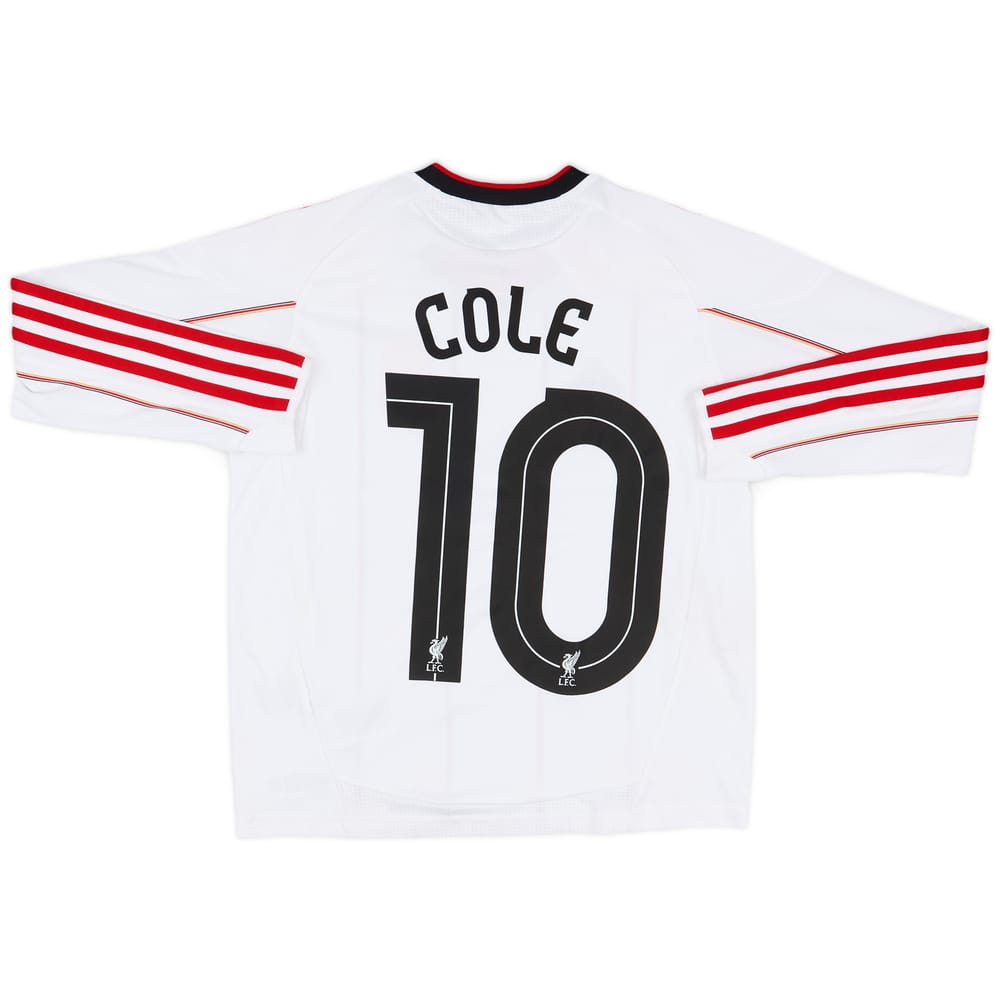 2010-11 Liverpool Away L/S Shirt Cole #10 - 7/10 - (S.Boys)