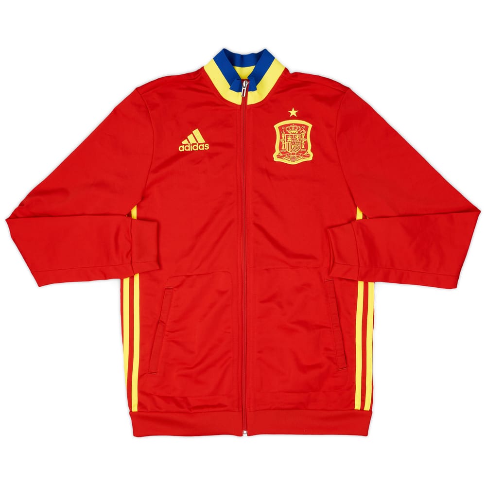 2015-16 Spain adidas Track Jacket - 9/10 - (M)