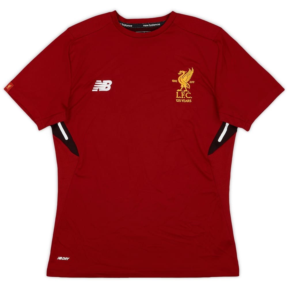 2017-18 Liverpool New Balance Training Shirt - 8/10 - (XL.Boys)