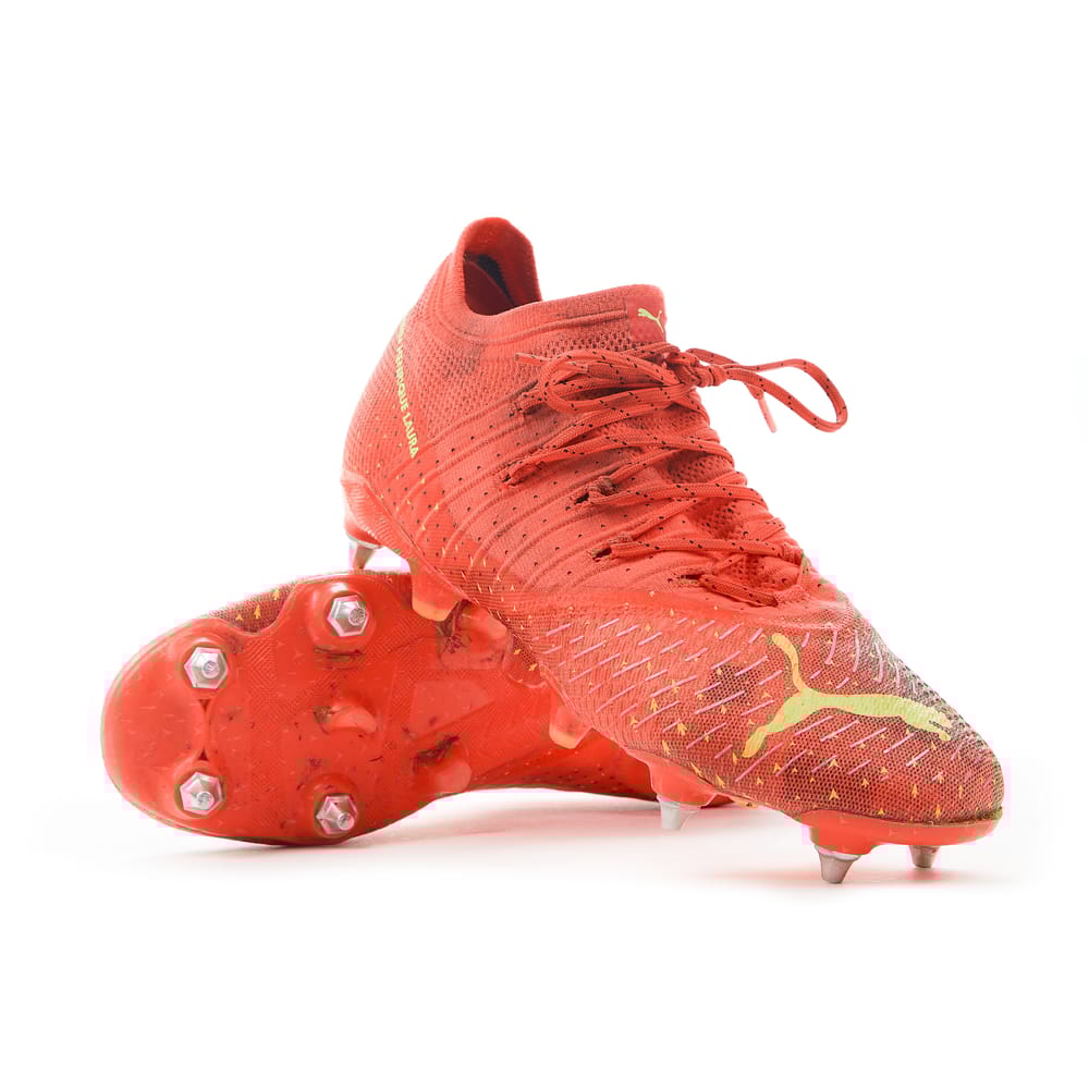 2020-21 Puma Player Issue Future 1.4 Football Boots (Ederson) - 5/10 - SG (UK 9)
