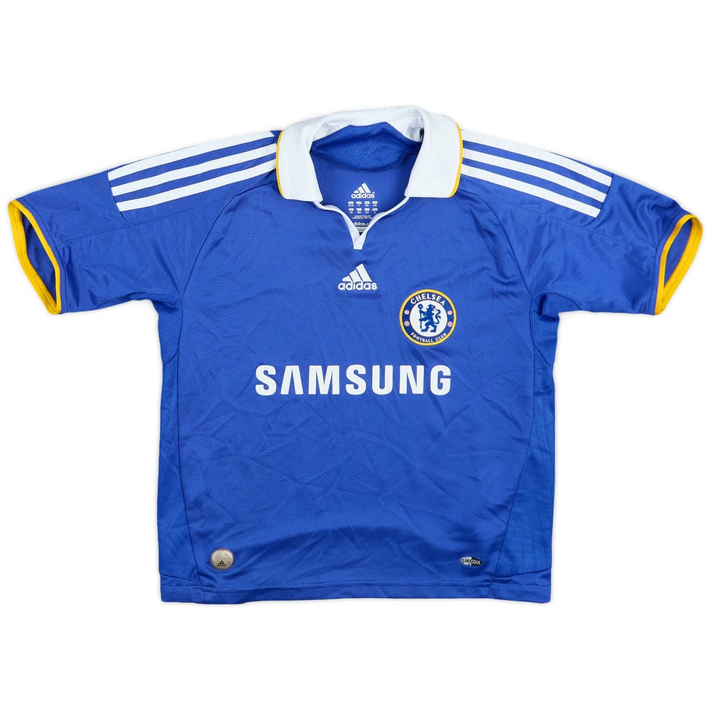 2008-09 Chelsea Home Shirt - 9/10 - (S.Boys)