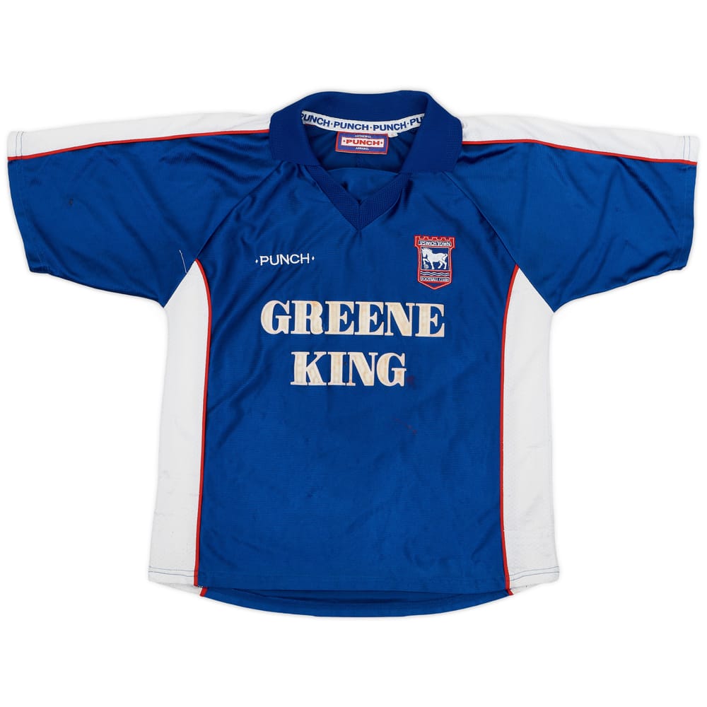 1999-01 Ipswich Home Shirt - 3/10 - (S)