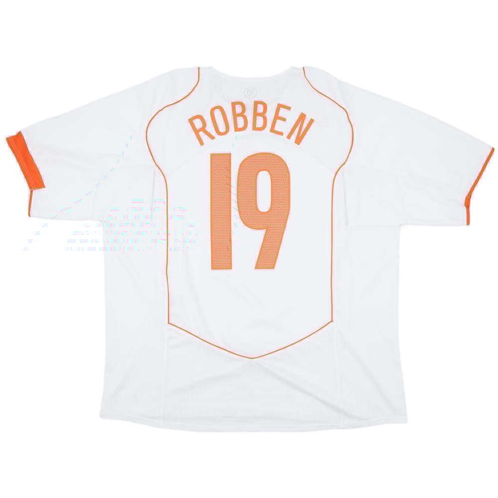 2004-06 Netherlands Away Shirt Robben #19 - 9/10 - (XXL)