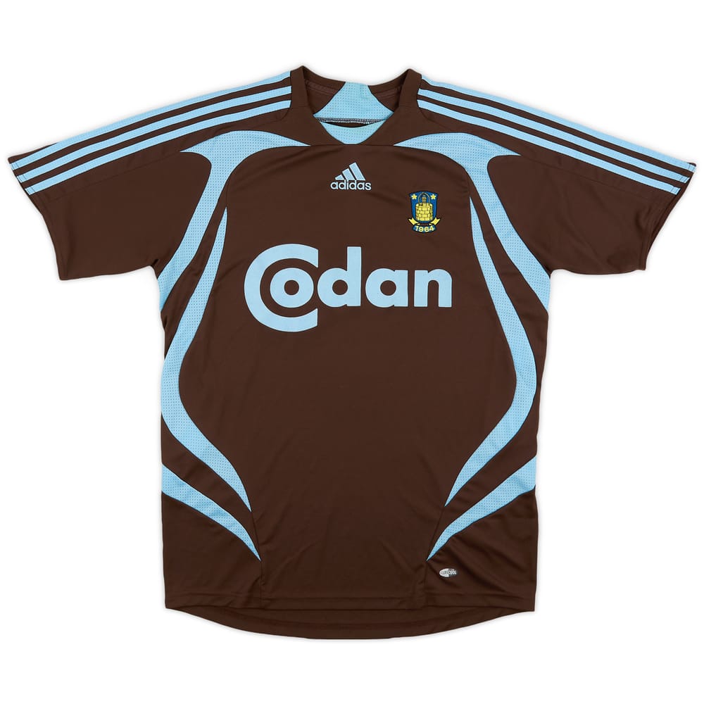 2007-08 Brondby Away Shirt - 8/10 - (XL.Boys)