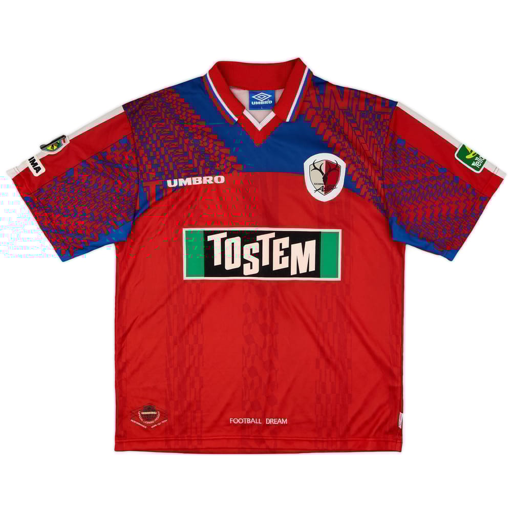 1997 Kashima Antlers Home Shirt - 8/10 - (L)