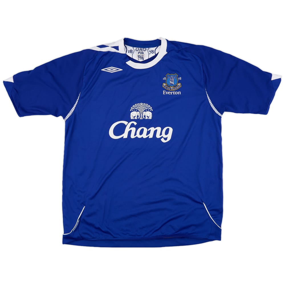 2006-07 Everton Home Shirt - 8/10 - (XL)