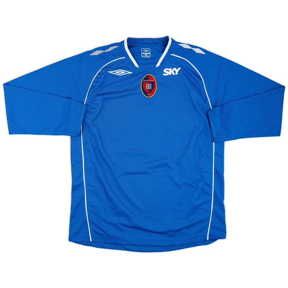 2007-08 Cagliari GK Shirt - 8/10 - (XL)