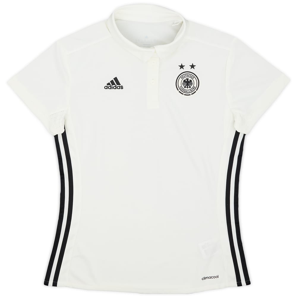 2017 Germany Women's Home Shirt - 9/10 - (Women's S)