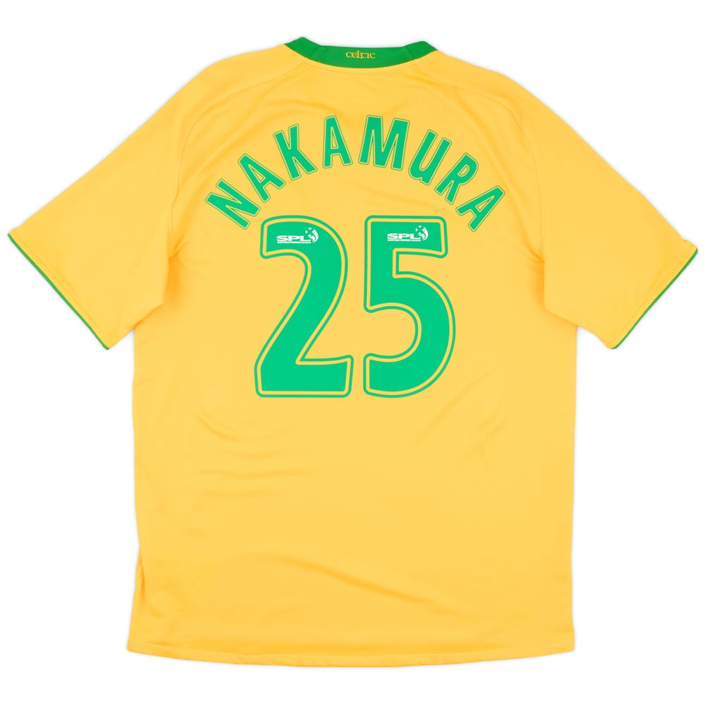 2008-09 Celtic Away Shirt Nakamura #25 - 9/10 - (L)