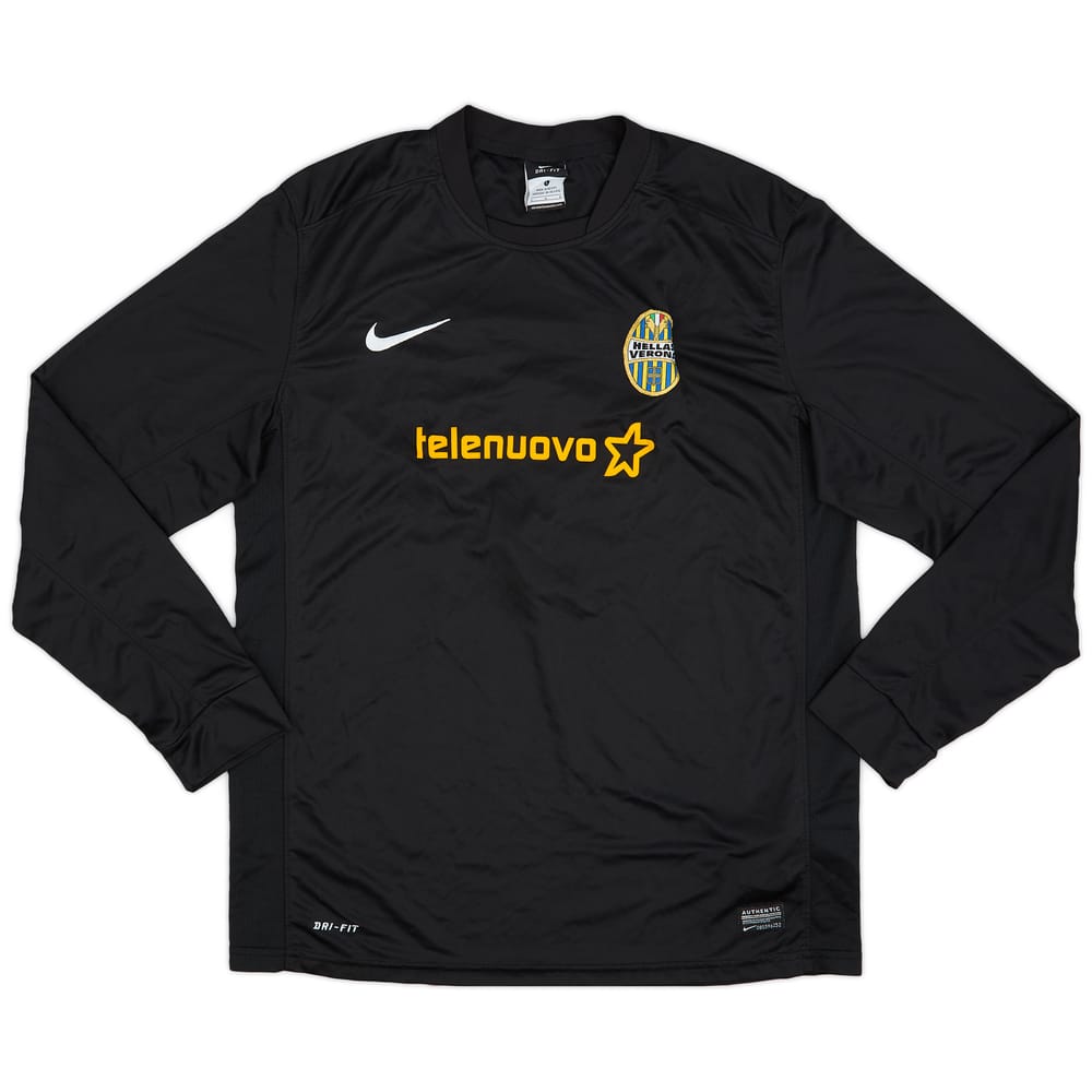 2013-14 Hellas Verona Youth Third L/S Shirt #13 - 8/10 - (L)