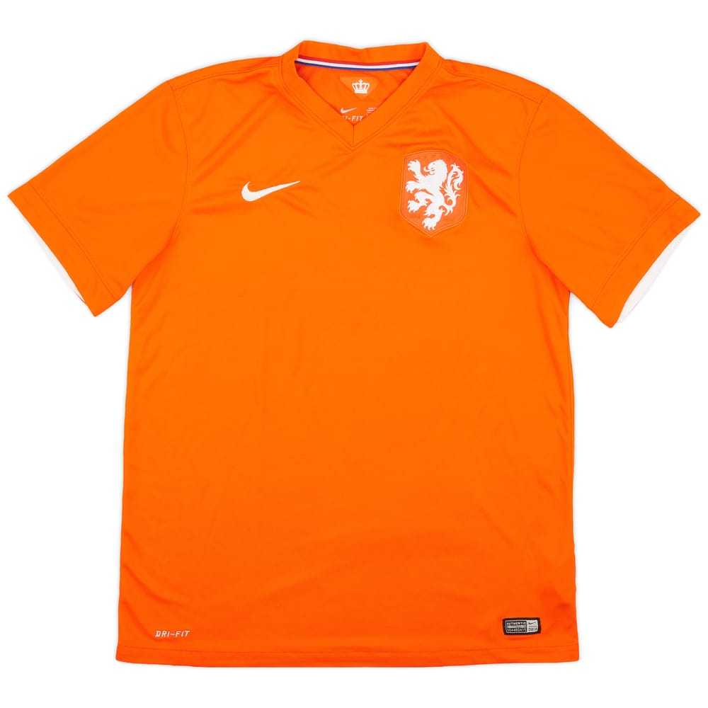 2014-15 Netherlands Home Shirt - 8/10 - (L)