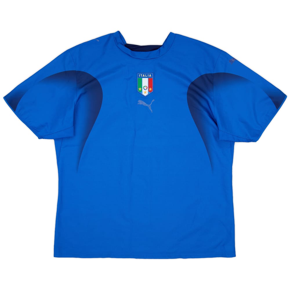 2006 Italy Home Shirt - 4/10 - (XL)