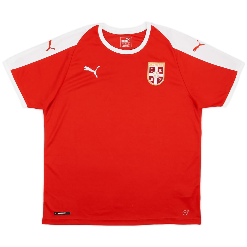 2018-19 Serbia Home Shirt - 9/10 - (L)