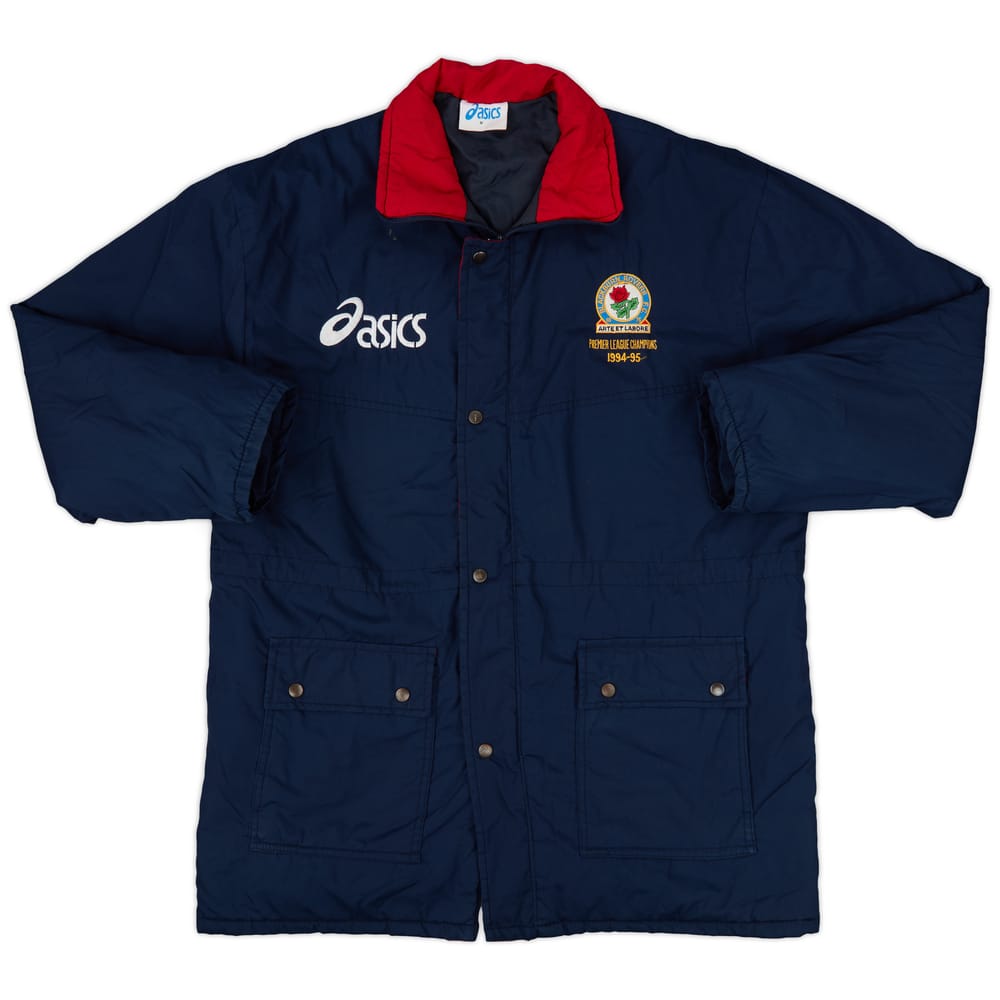 1994-95 Blackburn Asics Padded Jacket - 7/10 - (M)