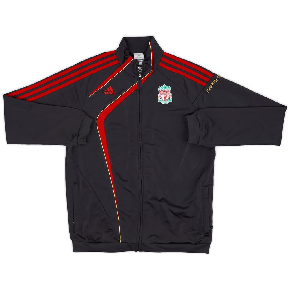 2009-10 Liverpool adidas Track Jacket - 8/10 - (XL.Boys)