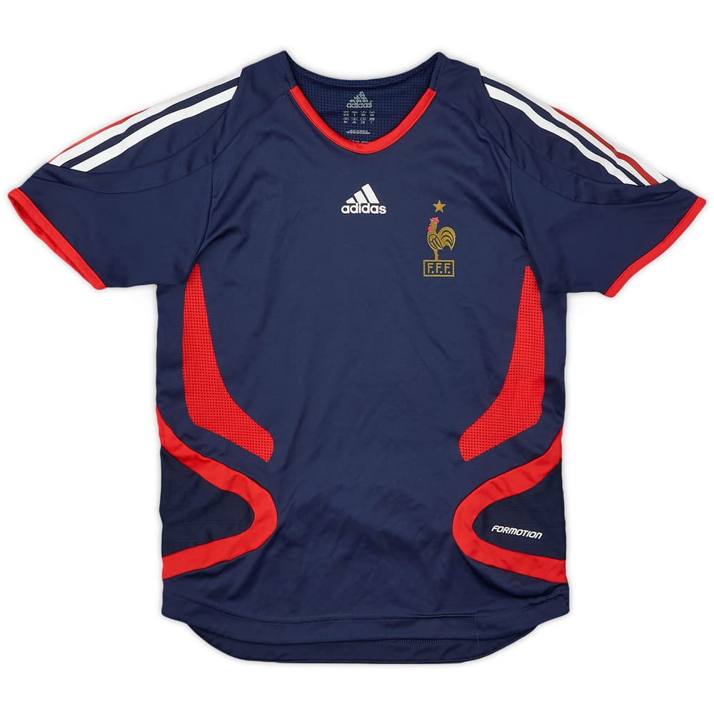 2005-06 France adidas Formotion Training Shirt - 7/10 - (S.Boys)