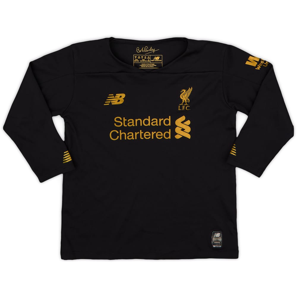 2019-20 Liverpool GK Shirt - 8/10 - (XS.Boys)