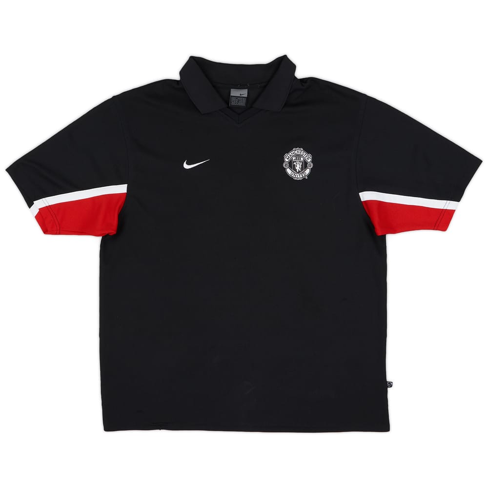 2003-04 Manchester United Nike Polo Shirt - 8/10 - (L)