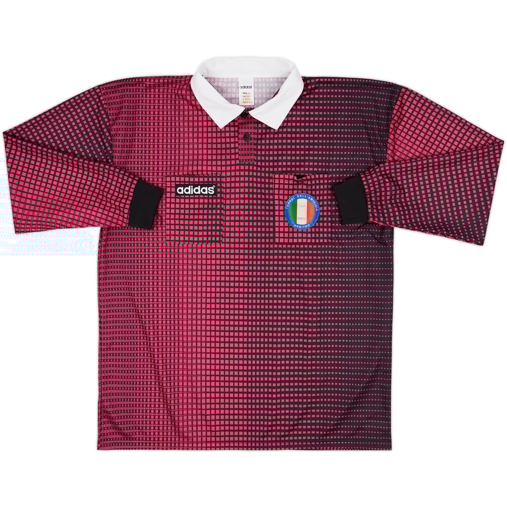 1990s Italy FIGC Diadora Referee L/S Shirt - 9/10 - (XL)