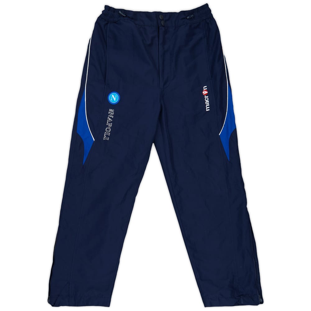 2010-11 Napoli Macron Track Pants/Bottoms - 8/10 - (XS)