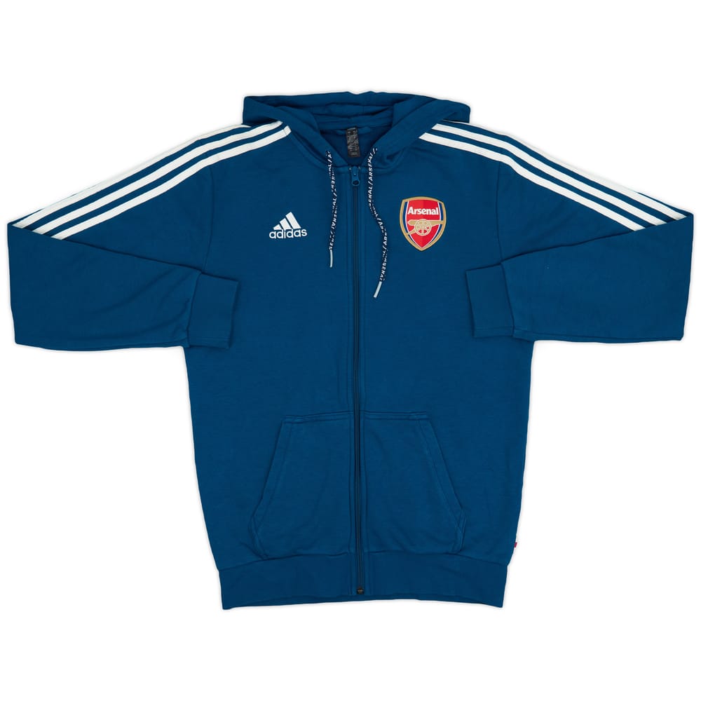 2019-20 Arsenal adidas Hooded Zip Top - 9/10 - (S)