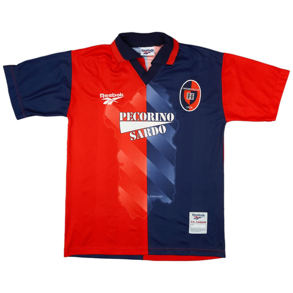 1996-98 Cagliari Home Shirt - 9/10 - (XL)