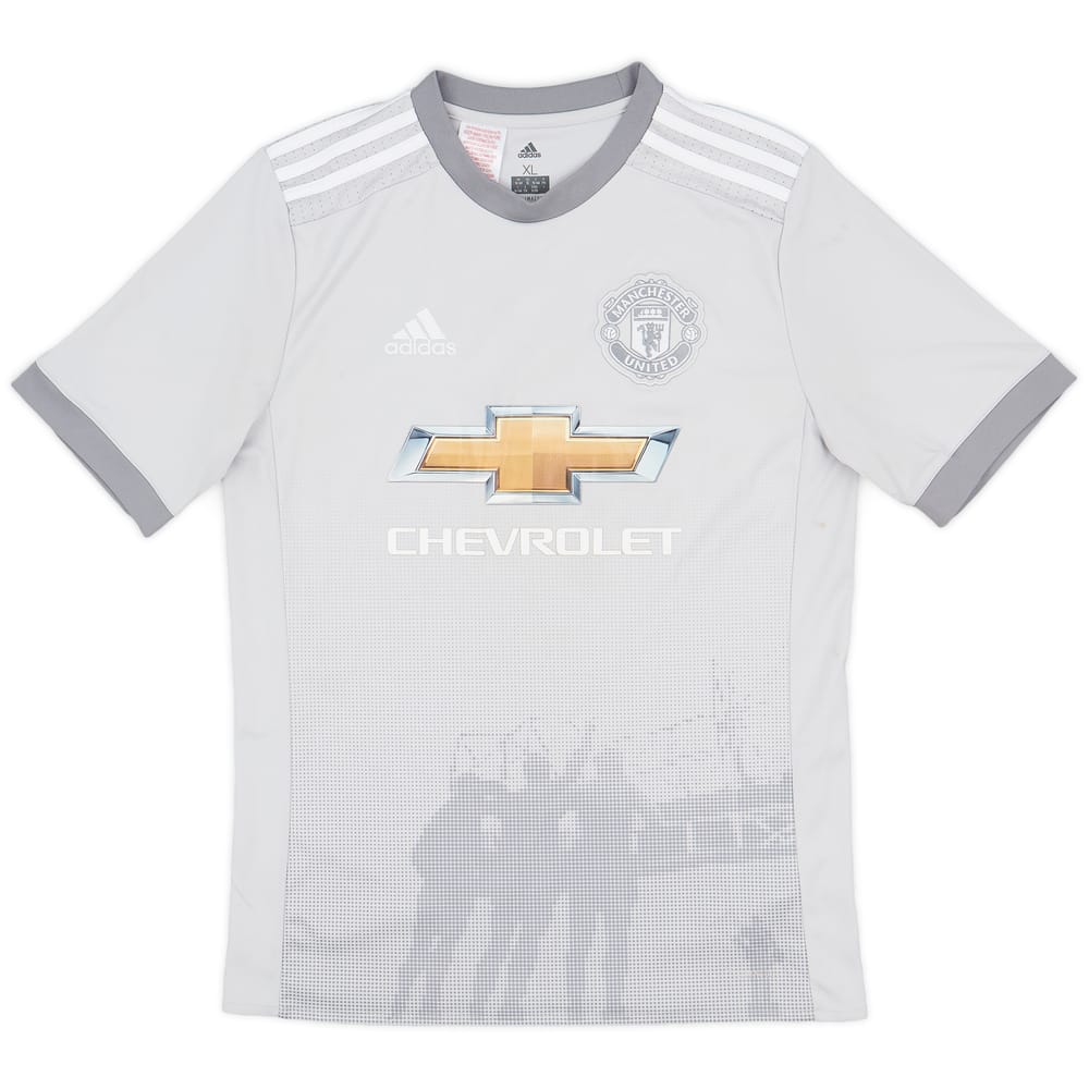2017-18 Manchester United Third Shirt - 8/10 - (XL.Boys)
