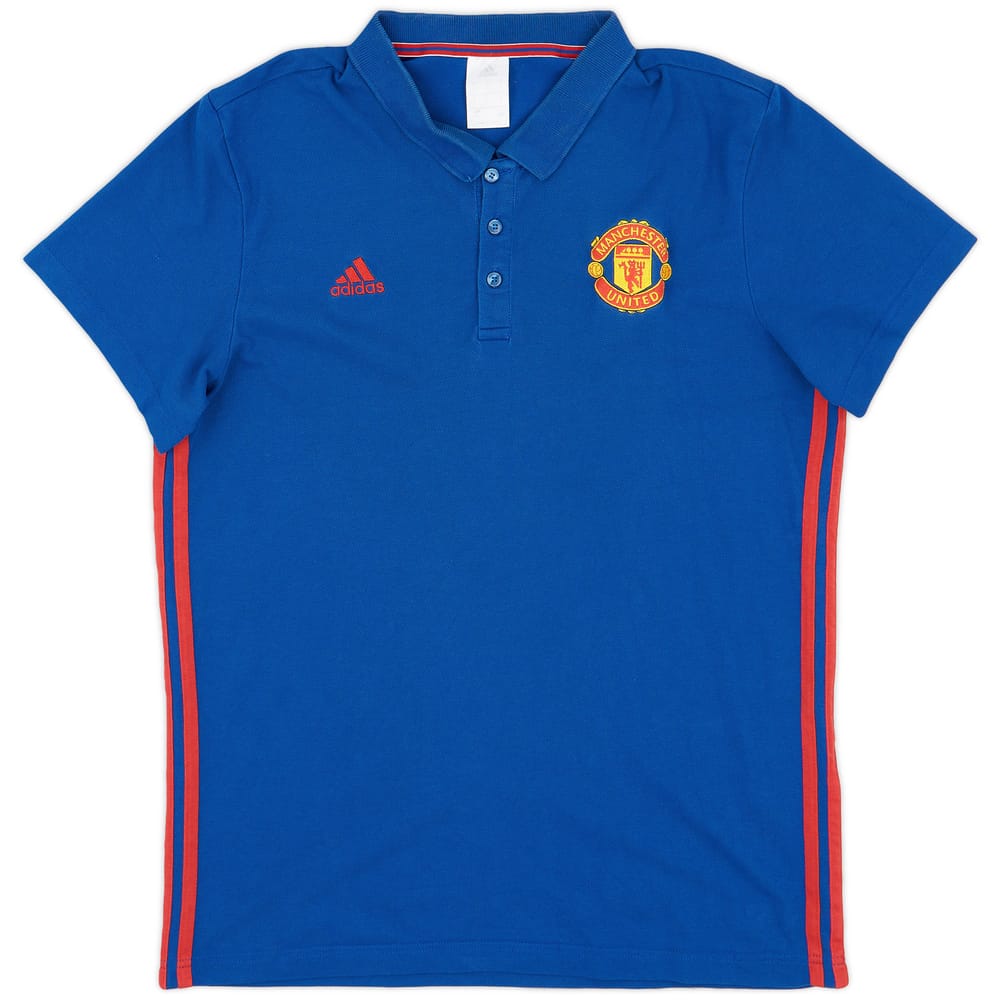 2016-17 Manchester United Polo Shirt - 7/10 - (L)