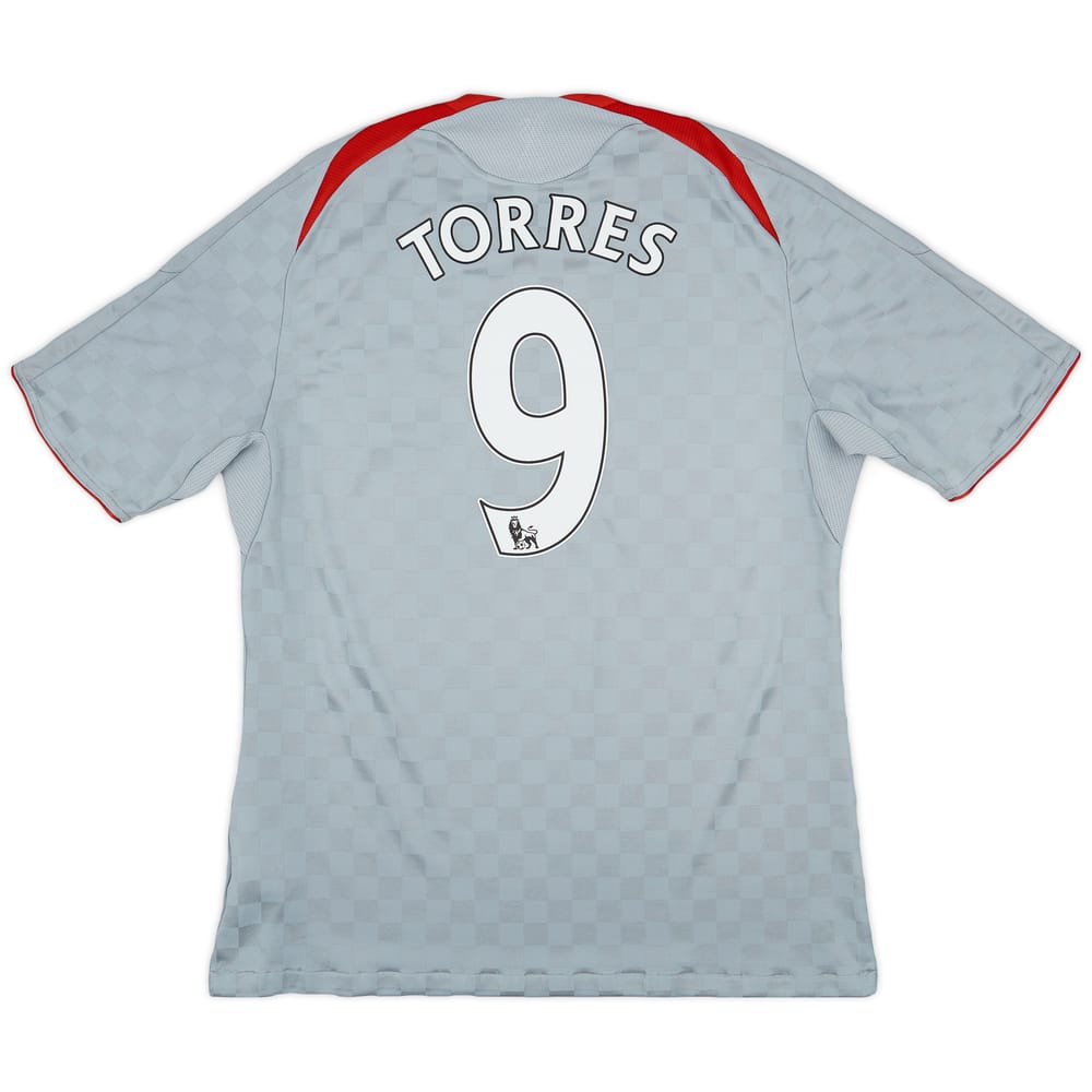2008-09 Liverpool Away Shirt Torres #9 - 5/10 - (L)