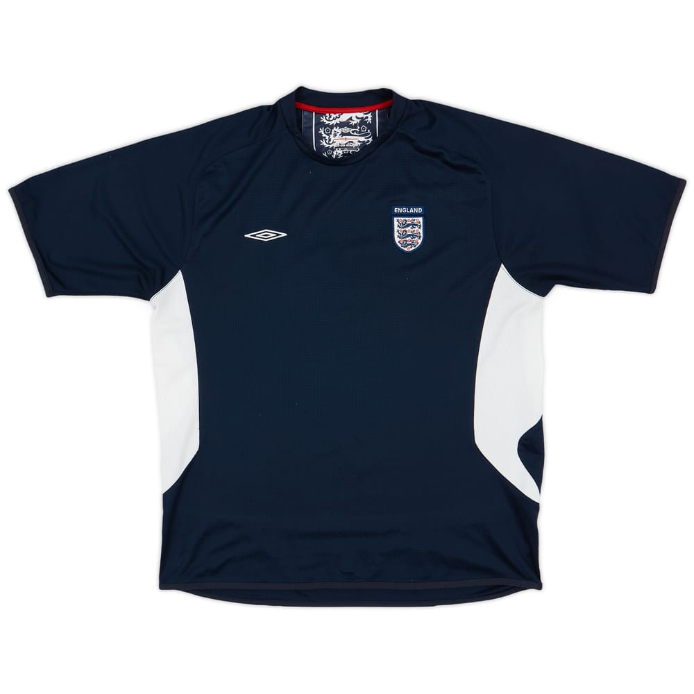 2006-07 England Umbro Training Shirt - 7/10 - (XL)
