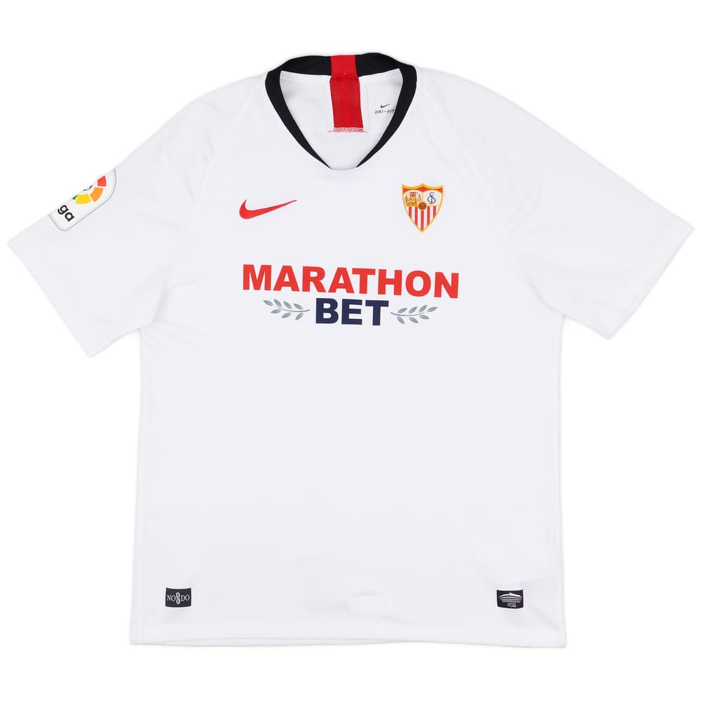 2019-20 Sevilla Home Shirt - 8/10 - (L)