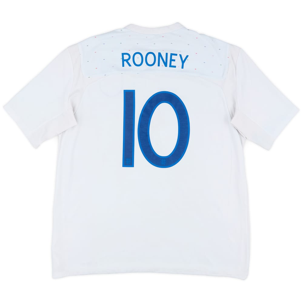 2010-11 England Home Shirt Rooney #10 - 6/10 - (XXL)