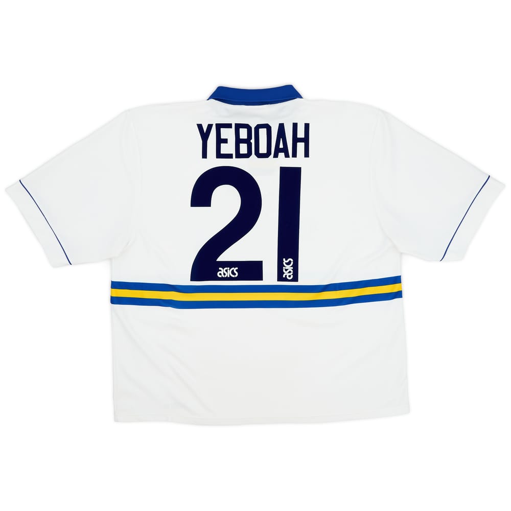 1993-95 Leeds United Home Shirt Yeboah #21 - 9/10 - (XXL)