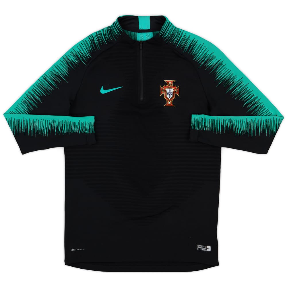 2018-19 Portugal Nike 1/4 Zip Drill Top - 8/10 - (M)