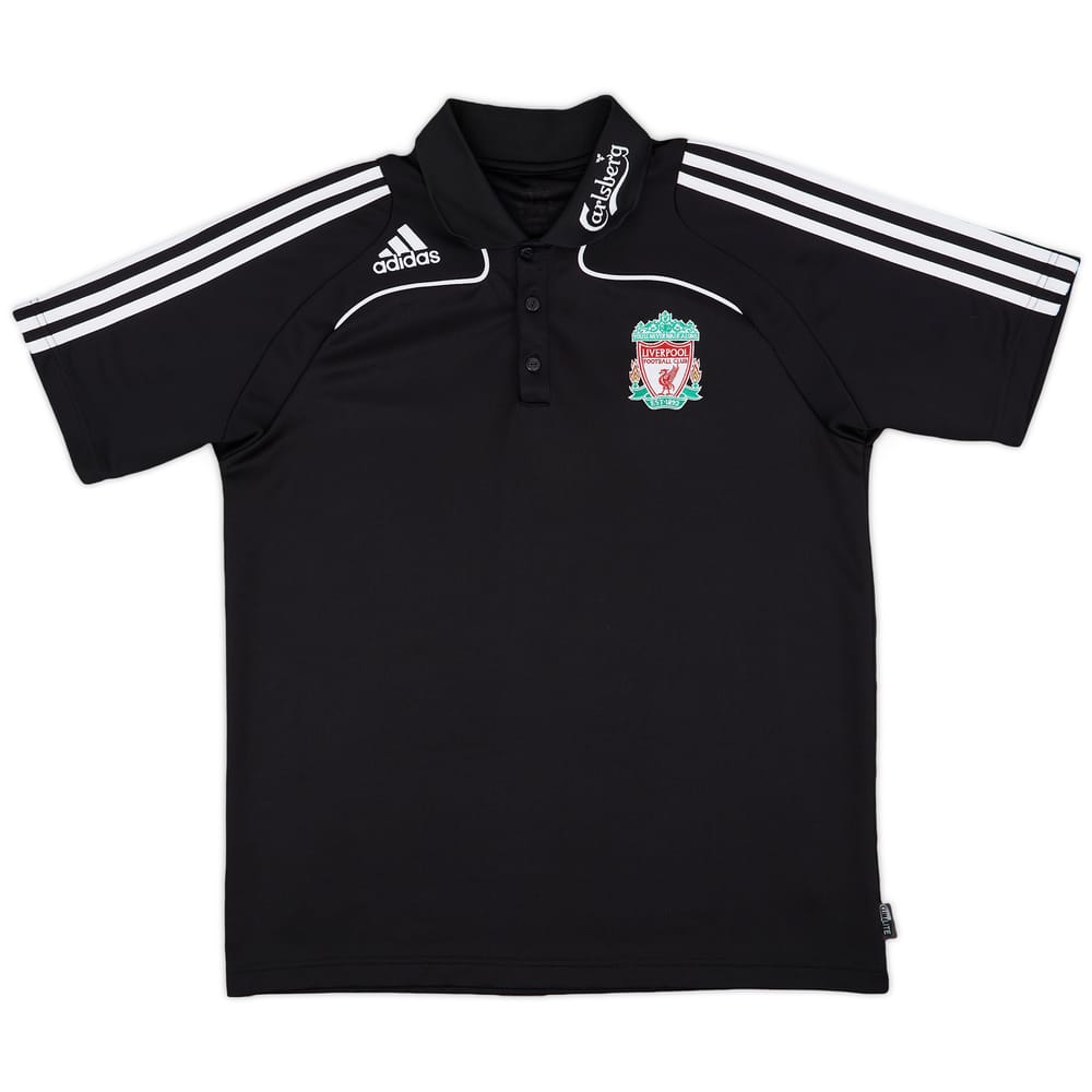 2008-09 Liverpool adidas Polo Shirt - 8/10 - (L)