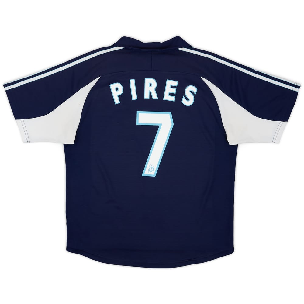 1999-00 Olympique Marseille Away Shirt Pires #7 - 7/10 - (M)